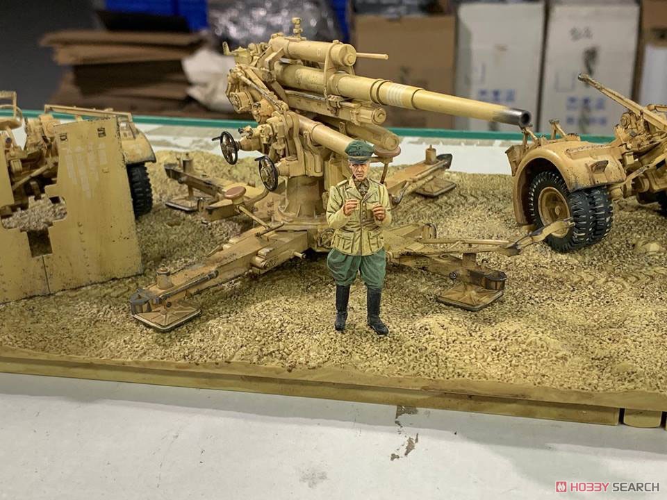 ドイツ軍 88mm砲 (トレーラー付属) (完成品AFV) その他の画像2