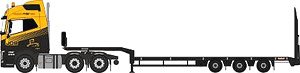 (OO) ボルボ FH4 GXL Nooteboom セミ ローローダー G F Job (鉄道模型)