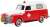 (HO) Chevrolet Panel Van 1950 Ambulance (Red / White) (Model Train) Item picture1