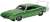 (HO) Dodge Charger Daytona 1969 (Bright Green / White) (Model Train) Item picture1