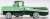 (HO) Dodge D100 Sweptside Pickup 1957 (Forest Green / Misty Green) (Model Train) Item picture3