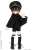 ピコD 大正浪漫学生服セット (ブラック) (ドール) その他の画像1