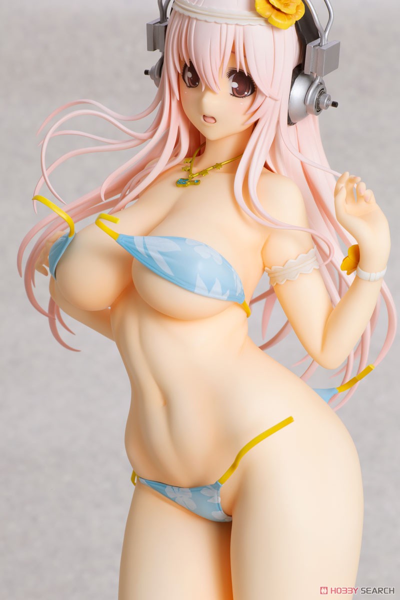 Super Sonico Summer Vacation Ver. (PVC Figure) Item picture13