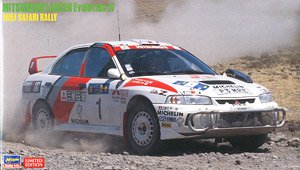 三菱 ランサー エボリューションIV `1997 サファリ ラリー` (プラモデル)