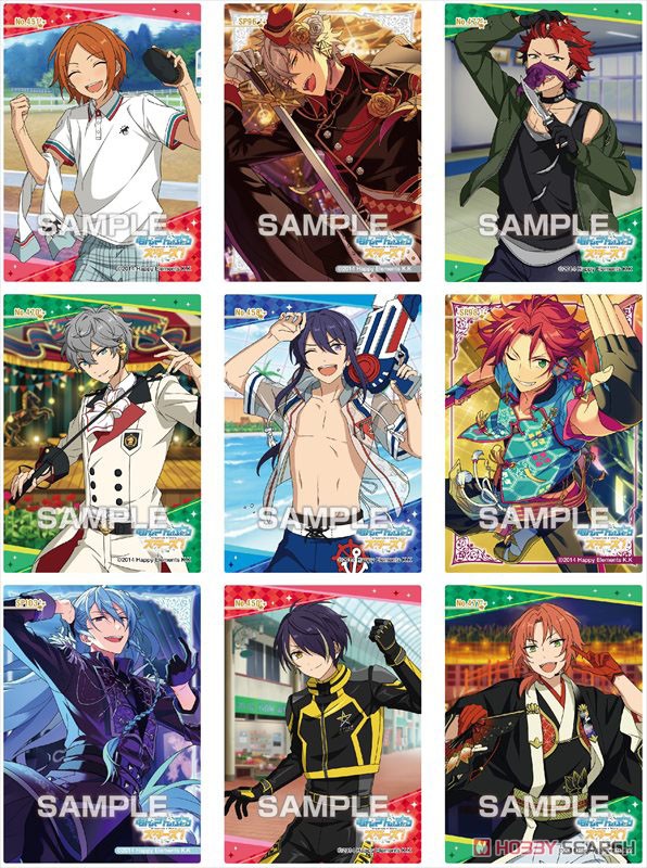 Ensemble Stars! Clear Card Collection Gum 9 [First Limited Edition] (Set of 16) (Shokugan) Item picture2
