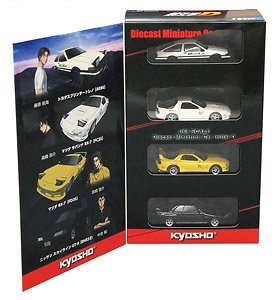 New Initial D Set (Set of 4) (Miyazawa Limited) (Diecast Car)