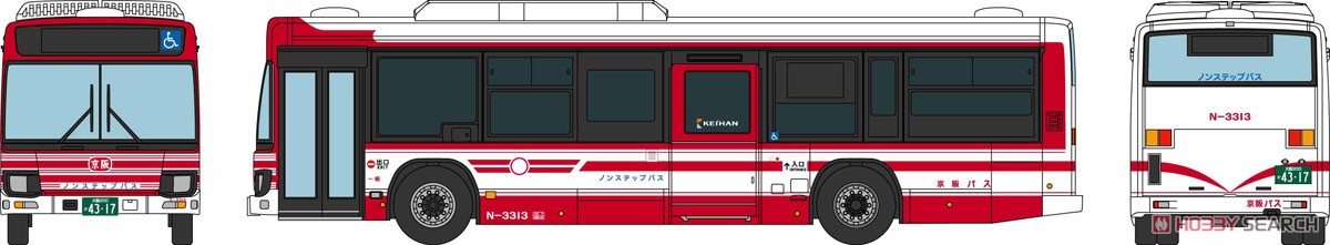 全国バスコレクション [JB068] 京阪バス (京都府・大阪府・滋賀県) (鉄道模型) その他の画像1