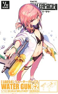 1/12 Little Armory (LA054) Water Gun C2 (Plastic model)