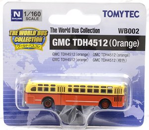 ワールドバスコレクション [WB002] GMC TDH4512 (橙色) (鉄道模型)