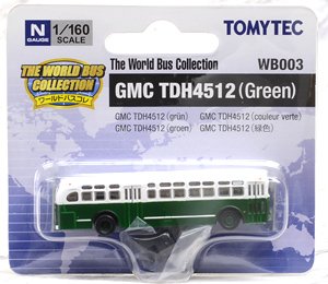 The World Bus Collection [WB003] GMC TDH4512 (Green) (Model Train)