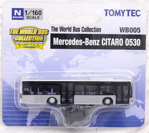 The World Bus Collection [WB005] Mercedes-Benz Citaro O530 Silver (Model Train)