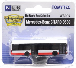 ワールドバスコレクション [WB007] メルセデスベンツ シターロ O530 HVV(ハンブルク運輸連合) (鉄道模型)