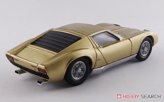 Lamborghini Miura P400S 1969 Gold (Diecast Car) Item picture2