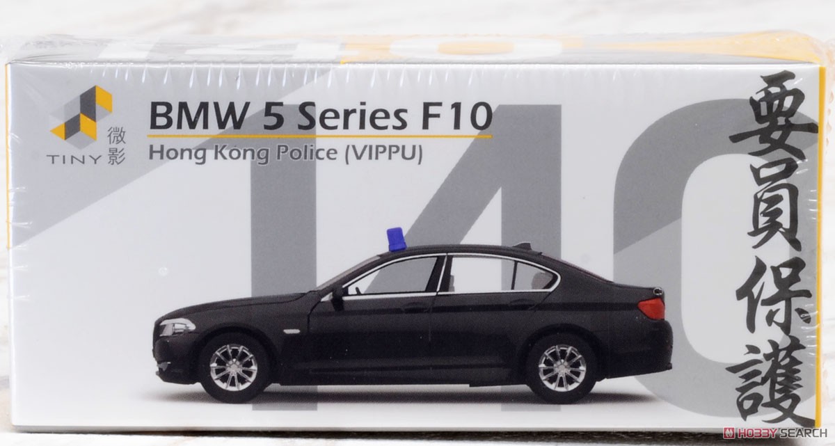 Tiny City No.140 BMW 5シリーズ F10 Police (VIPPU) ブラック TG9376 (ミニカー) パッケージ1