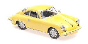 ポルシェ 356 カレラ 2 - 1963 - イエロー (ミニカー)