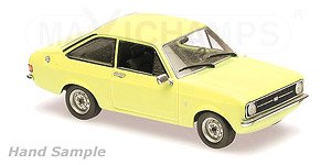 Ford Escort 1975 Yellow (Diecast Car)
