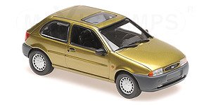 フォード フィエスタ 1995 ゴールド (ミニカー)