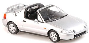 Honda Civic Del Sol 1992 Silver (Diecast Car)