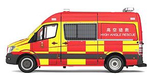 Tiny City No.165 Mercedes-Benz Sprinter Facelift FSD HART (Diecast Car)