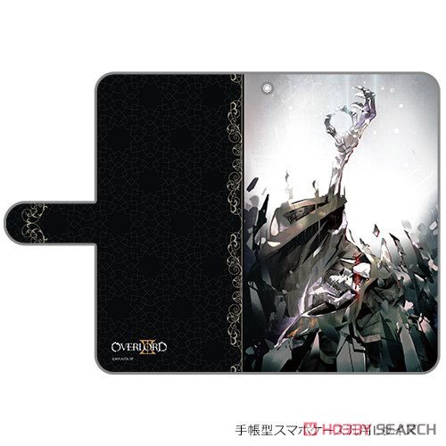 [Overlord III] Notebook Type Smartphone Case (Ainz Ooal Gown) General Purpose L Size (Anime Toy) Item picture1
