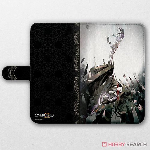 [Overlord III] Notebook Type Smartphone Case (Ainz Ooal Gown) General Purpose L Size (Anime Toy) Item picture2