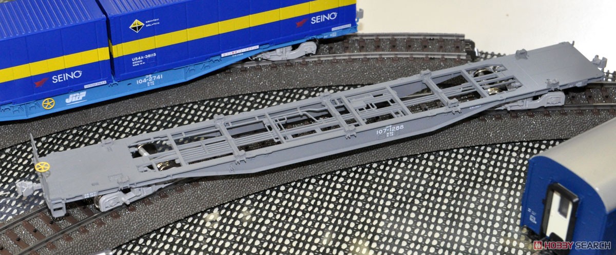 16番(HO) JR貨車 コキ107形 (増備型・コンテナなし) (鉄道模型) その他の画像1