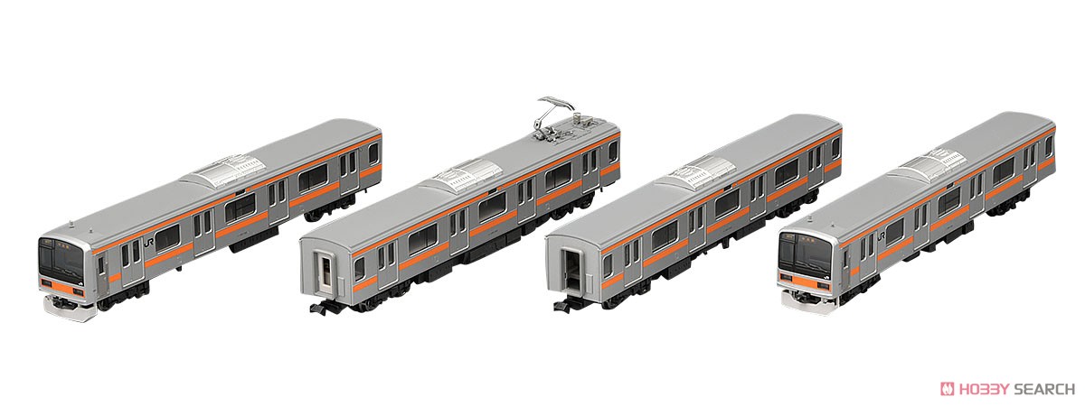 JR 209-1000系 通勤電車 (中央線) 基本セット (基本・4両セット) (鉄道模型) 商品画像2