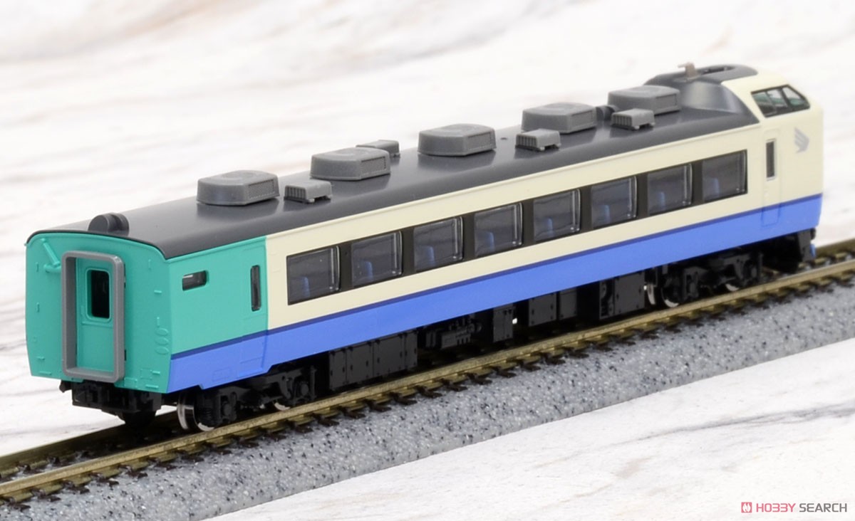 JR 485-3000系 特急電車 (はくたか) 基本セット (基本・5両セット) (鉄道模型) 商品画像4