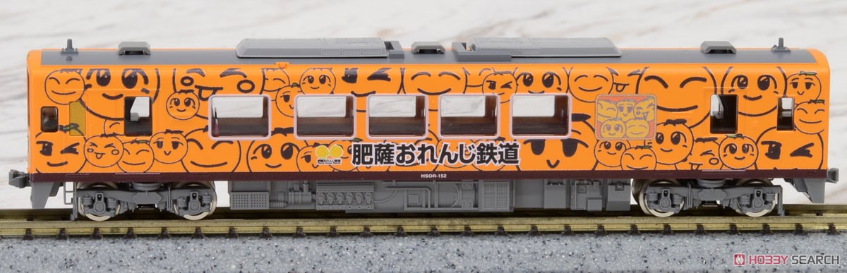 肥薩おれんじ鉄道 HSOR-100形 (くまモンラッピング1号・おれんじちゃん)セット (2両セット) (鉄道模型) 商品画像5