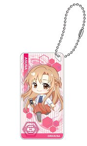 Sword Art Online Alicization Pop-up Character Domiterior Key Chain Asuna Casual Wear Ver. (Anime Toy)