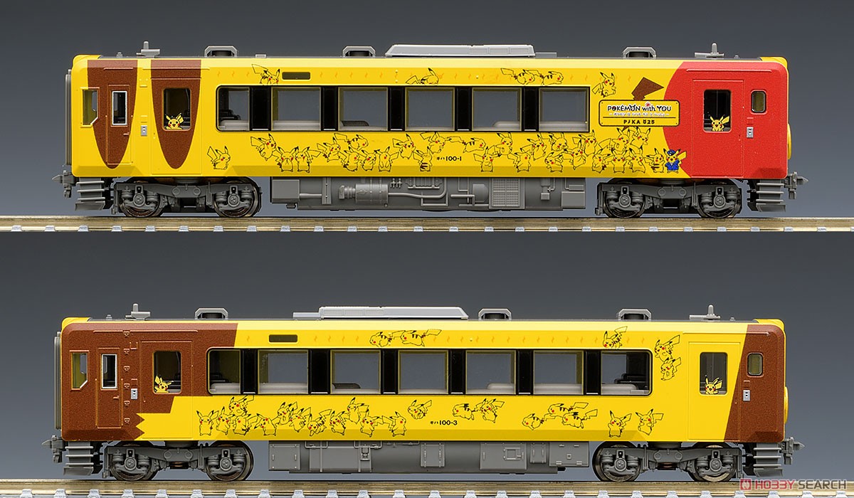 JR キハ100形 ディーゼルカー (POKEMON with YOUトレイン) セット (2両セット) (鉄道模型) 商品画像10