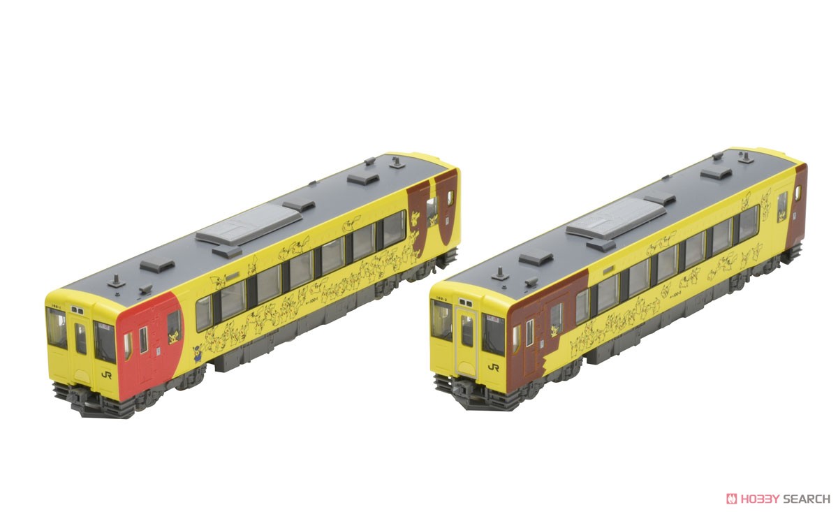 JR キハ100形 ディーゼルカー (POKEMON with YOUトレイン) セット (2両セット) (鉄道模型) 商品画像2