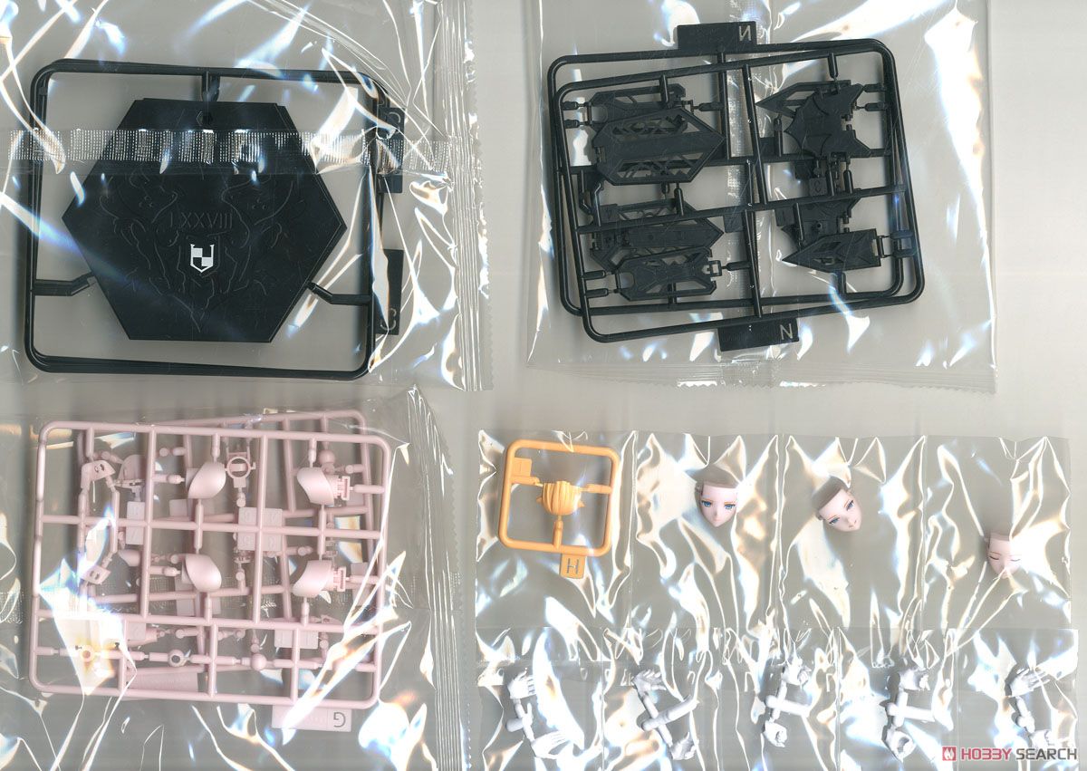 Chitocerium LXXVIII-Platinum (Unassembled Kit) Contents2