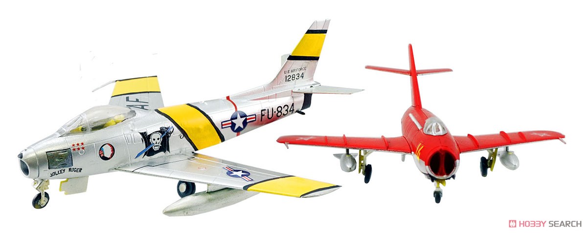 ウイングキットコレクション VS11 F-86 VS MiG-17F 10個セット (食玩) 商品画像12