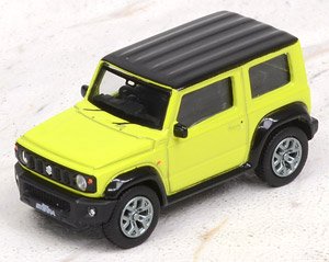 Suzuki Jimny Sierra RHD Kinetic Yellow (Diecast Car)