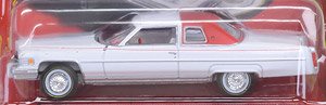 Auto World 1976 Cadillac Coupe DeVille D`Elegance Cotillion White (ミニカー)