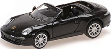 ポルシェ 911 カブリオレ 2012 ブラック (ミニカー)