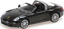 ポルシェ 911 タルガ 2014 ブラック (ミニカー)