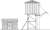 給水塔＋ポンプ小屋 本州タイプA (組立キット) (鉄道模型) その他の画像1