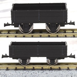 (HOe) [Limited Edition] Nemuro Takushoku Railway Small Open Wagon (Large/Small 2-Car Set) II (Renewal Product) (Pre-colored Completed) (Model Train)