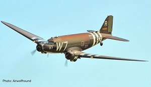 C-47A USAAF 37th TCP ネプチューン作戦 75周年記念 #43-30652 (完成品飛行機)