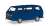 (HO) ミニキット VW T3 バス ブルー (鉄道模型) その他の画像1