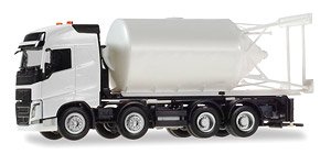 (HO) ミニキット ボルボ FH Gl.バルクトラック 4-axle ホワイト (鉄道模型)