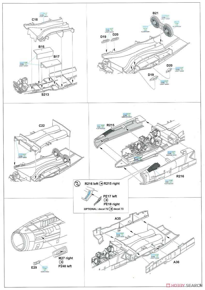 Tornado F.3 ADV Limited Editon (Plastic model) 設計図3 Modal