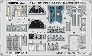 Zoom Etched Parts for Hurricane Mk.I (for Airfix) (Plastic model)