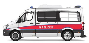 Tiny City No.164 Mercedes-Benz Sprinter Facelift HK Police (Wan Chai District) (Diecast Car)