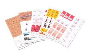 Cardboard Boxes - Big Set 2 (Plastic model)