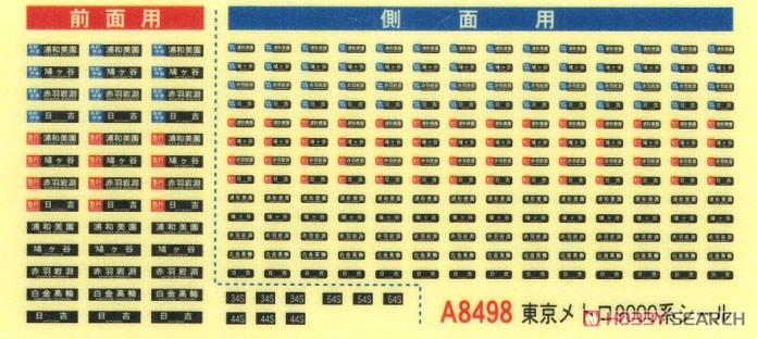東京メトロ 9000系 リニューアル (6両セット) (鉄道模型) 中身1