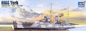 イギリス海軍 重巡洋艦 HMS ヨーク (プラモデル)