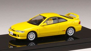 ホンダ インテグラ Type R (DC2) サンライトイエロー (カスタムカラーバージョン) (ミニカー)